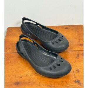 Crocs Kadee Ballet Flats Women's Size 8 Black